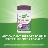 Nature's Way Grape Seed Extract 95% Polyphenols capsule close-up