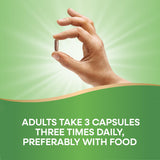 Nature's Way Hawthorn Berry Supplement 1080mg with natural background