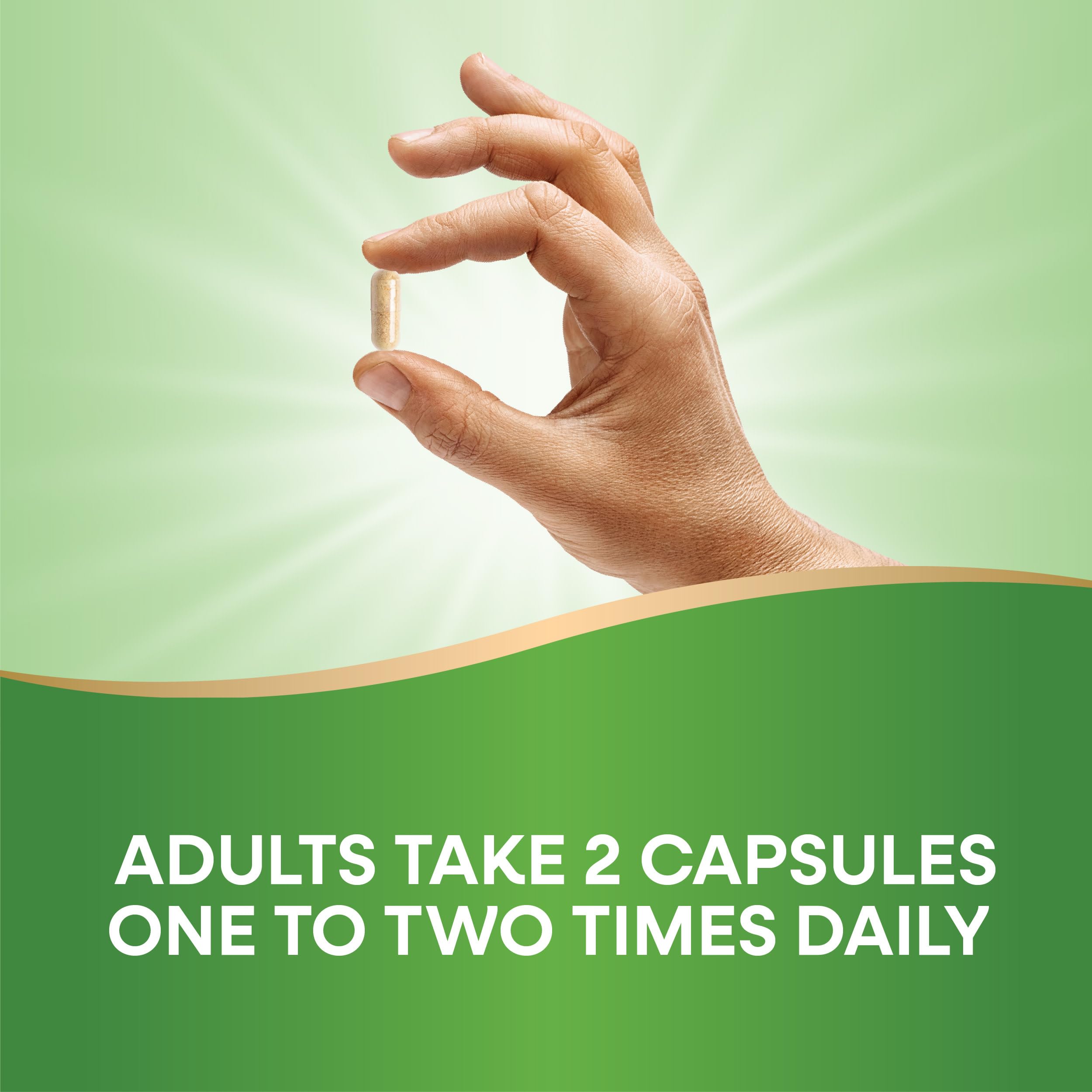 Nature's Way Hem-Care™ capsules in a clear dish