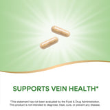 Nature's Way Hem-Care™ capsules on a wooden table