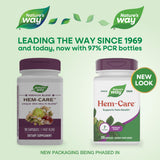 Nature's Way Hem-Care™ supplement bottle side view