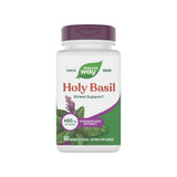 Nature's Way Holy Basil Supplement 60 Capsules front view