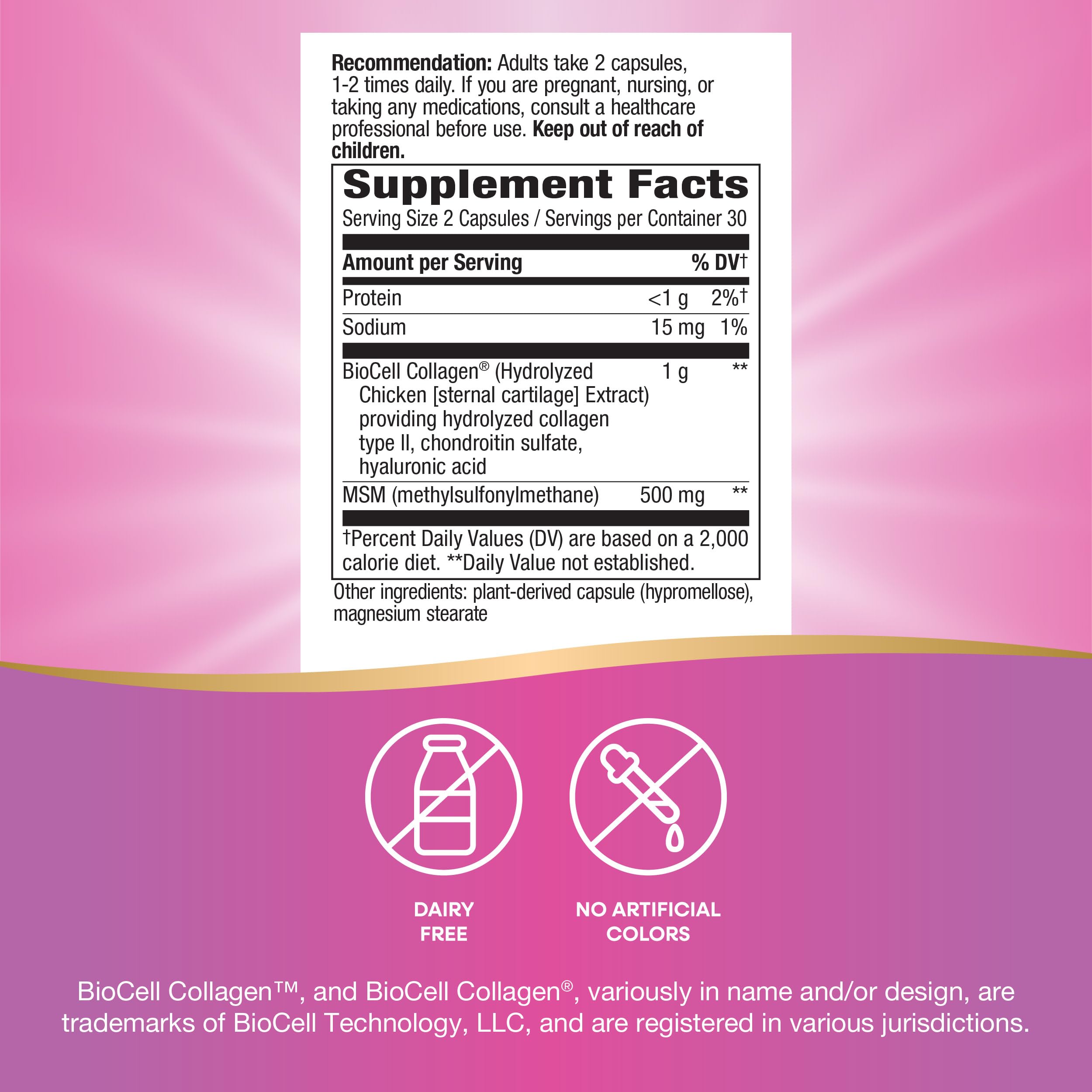 Nature's Way Hydraplenish Collagen Supplement packaging