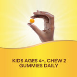 Nature's Way Kids Brain Builder Gummies package dimensions