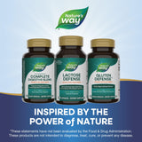 Nature's Way Lactose Defense multi-enzyme capsules ingredients list