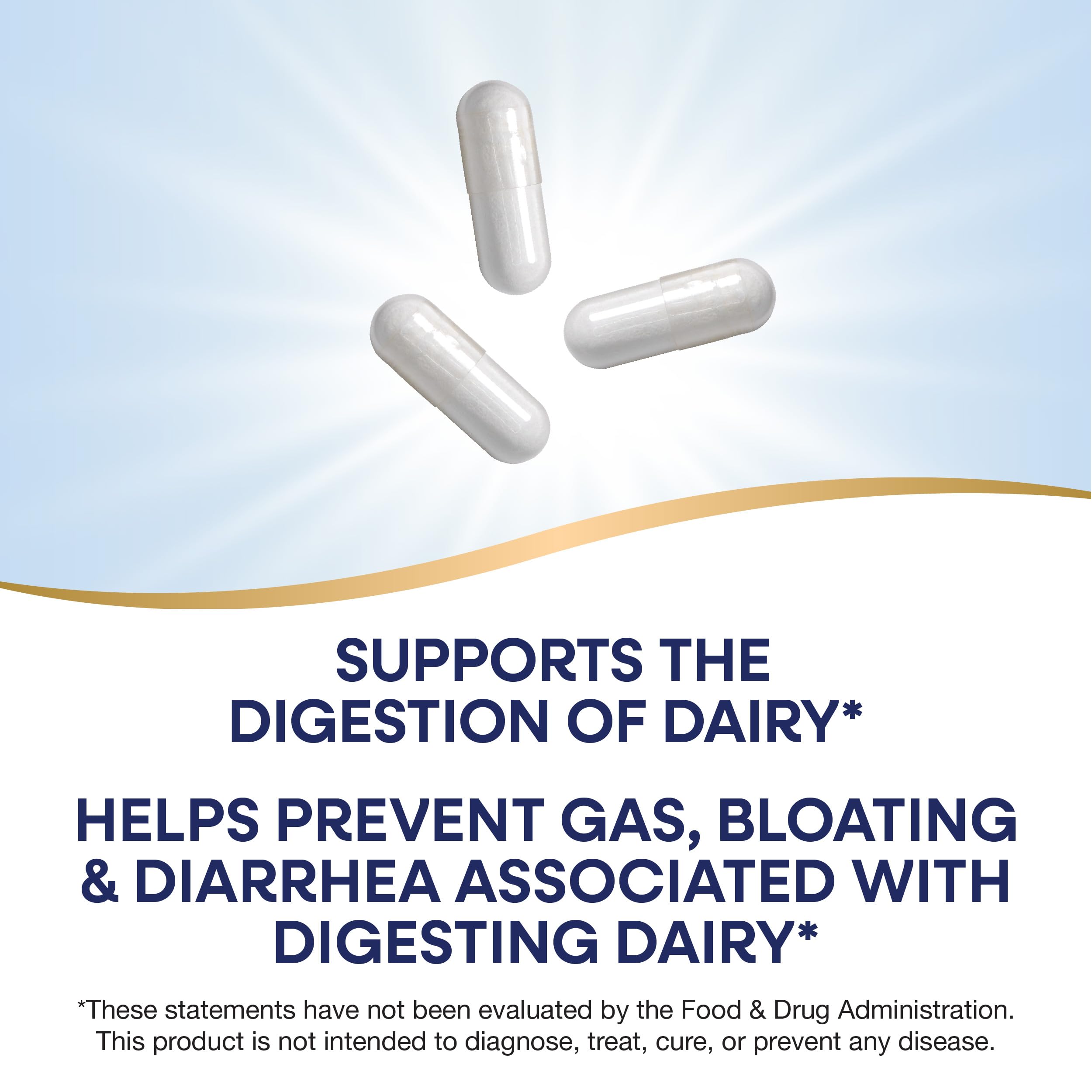 Nature's Way Lactose Defense multi-enzyme capsules with packaging