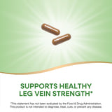 Nature's Way Leg Veins Support Blend 60 Capsules with ingredients list