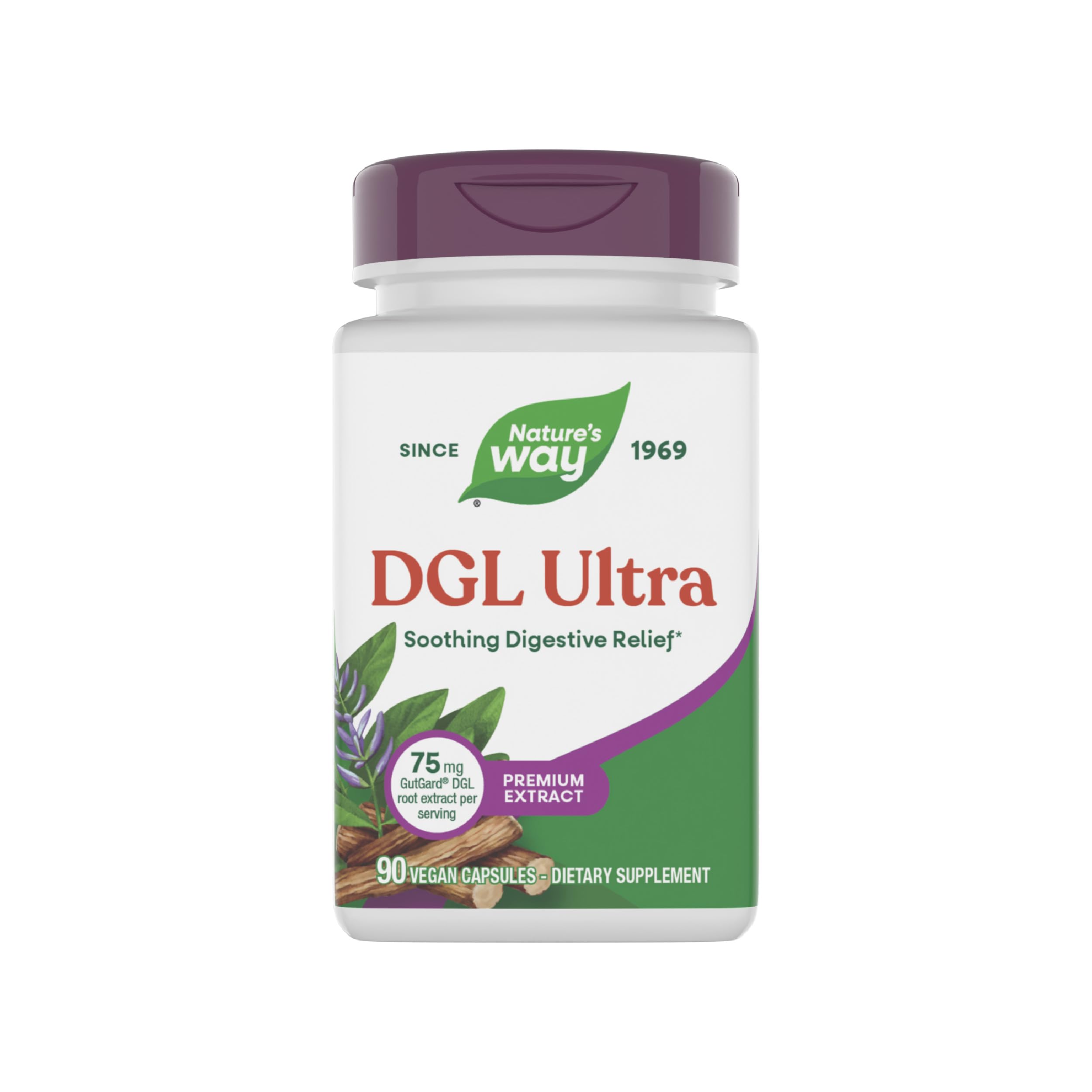 Nature's Way Licorice Root Extra Strength bottle front view