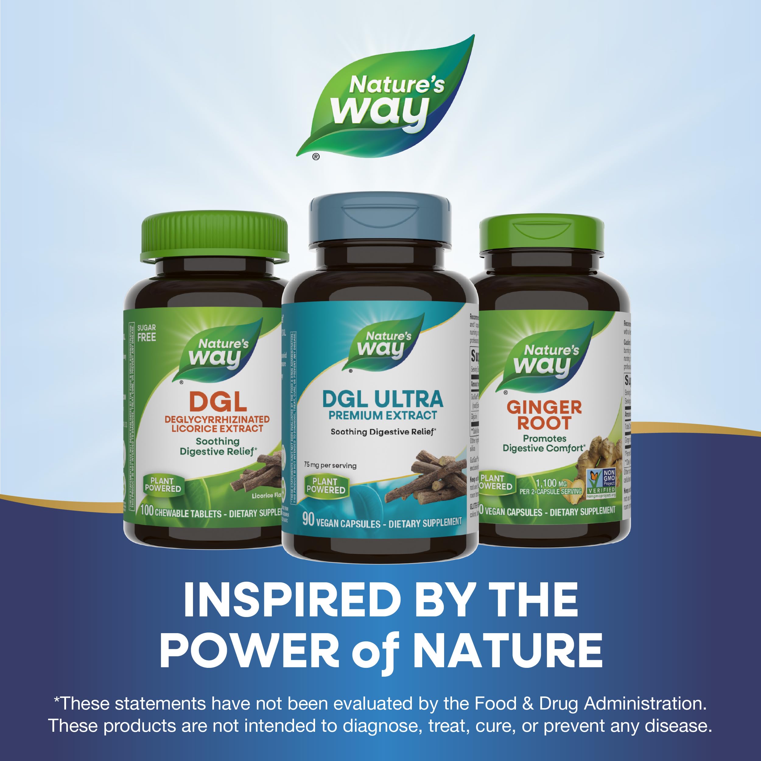 Nature's Way Licorice Root Extra Strength capsules in hand
