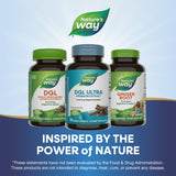 Nature's Way Licorice Root Extra Strength capsules in hand