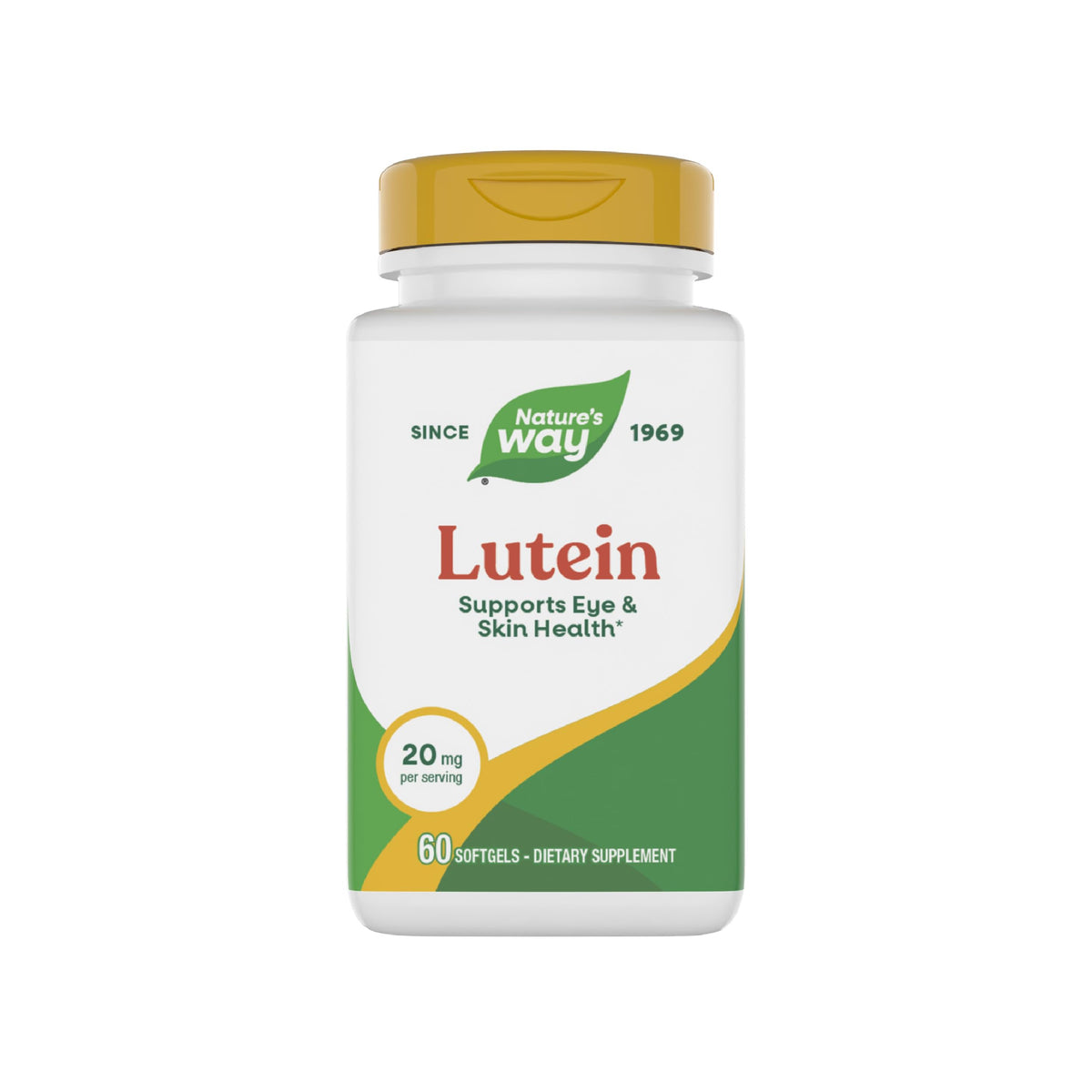 Nature's Way Lutein Supplement bottle front view