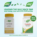 Nature's Way Lutein Supplement bottle side view