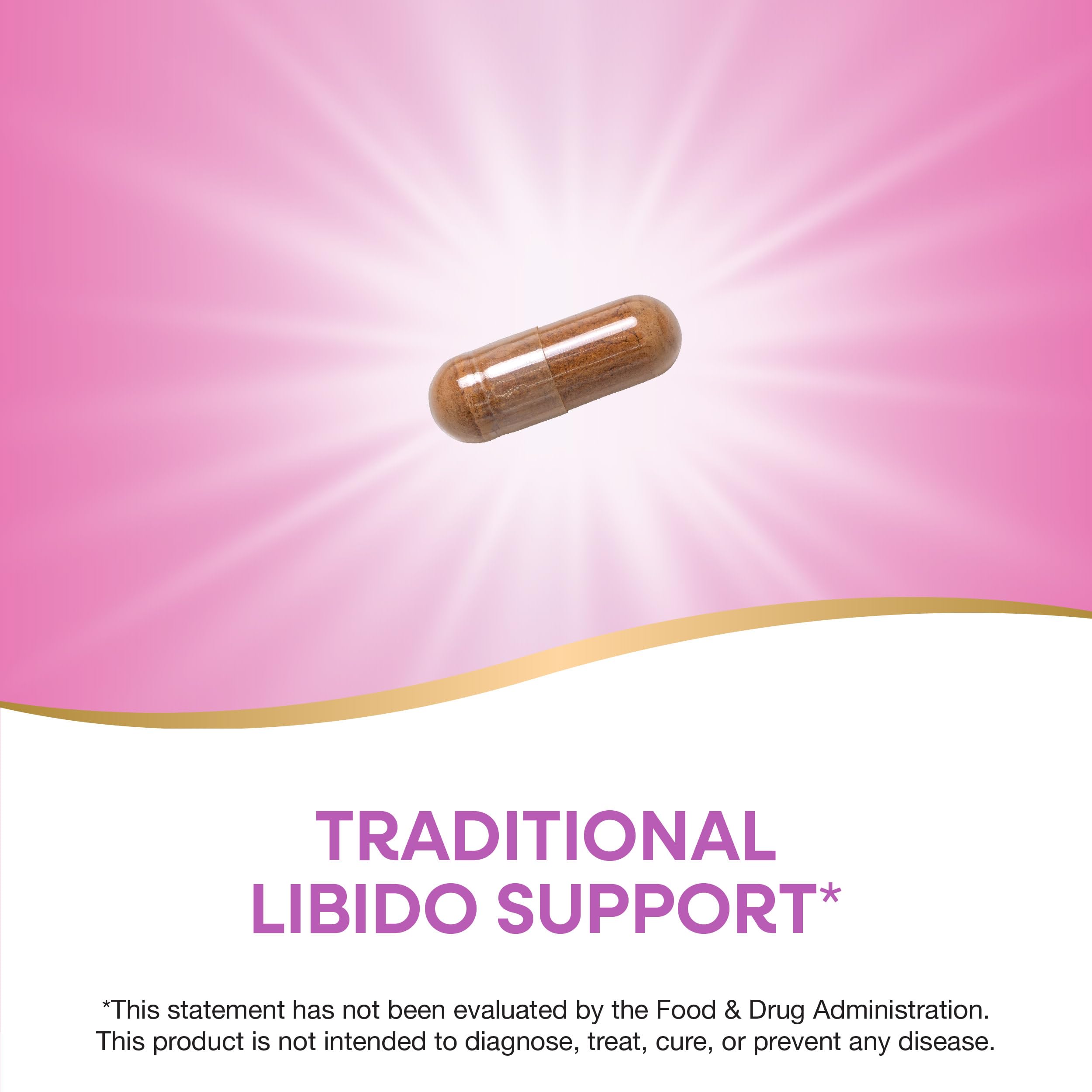 Nature's Way Maca Root Capsules 525mg side view