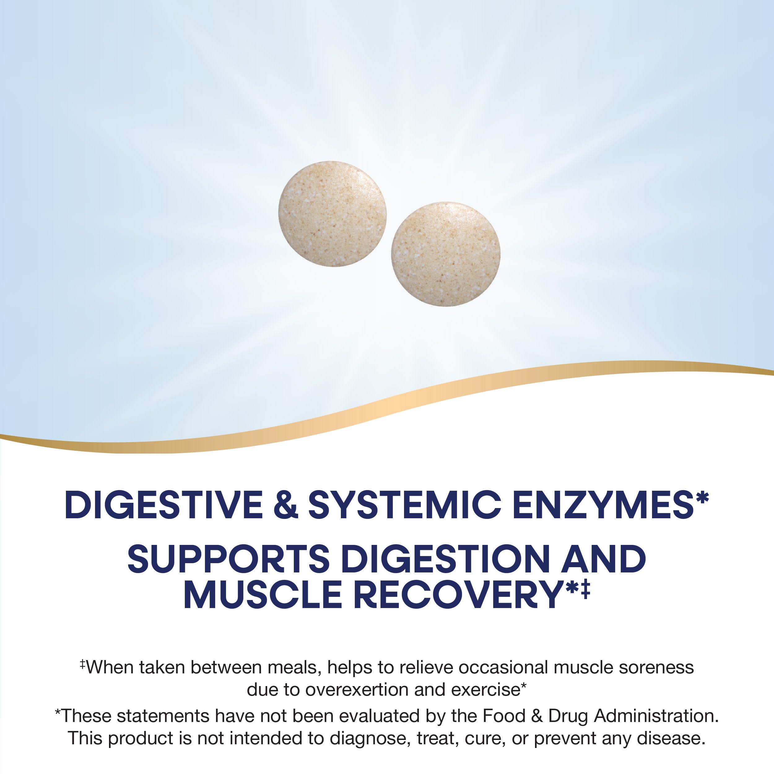 Nature's Way Mega-Zyme 95g back view with ingredient list