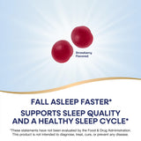 Nature's Way Melatonin Gummies 5mg side view showing gummies