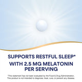 Nature's Way Melatonin Lozenges 100 count back view