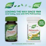 Nature's Way Melatonin Lozenges packaging side view