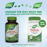 Nature's Way Melissa Lemon Balm Leaf Capsules side view