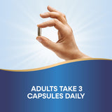 Nature's Way Melissa Lemon Balm Leaf Capsules with a measuring spoon