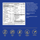 Nature's Way Men's Multivitamin Gummies nutritional information
