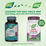 Nature's Way Milk Thistle Supplement 140mg capsule close-up