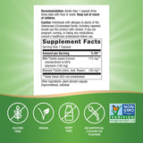 Nature's Way Milk Thistle Supplement 140mg side view