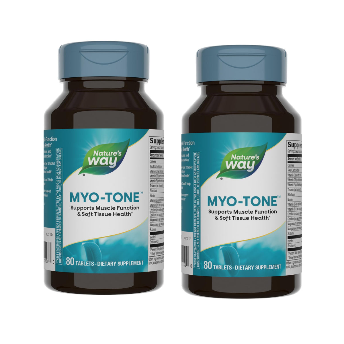 Nature's Way Myo-Tone Collagen Support Supplement 271g front view