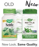 Nature's Way Nettle Herbal Supplement 340g capsules close-up
