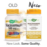 Nature's Way Niacinamide Vitamin B3 Non-Flushing 95g side view