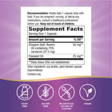 Nature's Way Oregano Oil Capsules side view showing capsule size