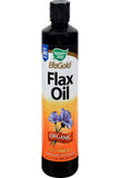 Nature's Way Organic Flax Oil Liquid bottle front view