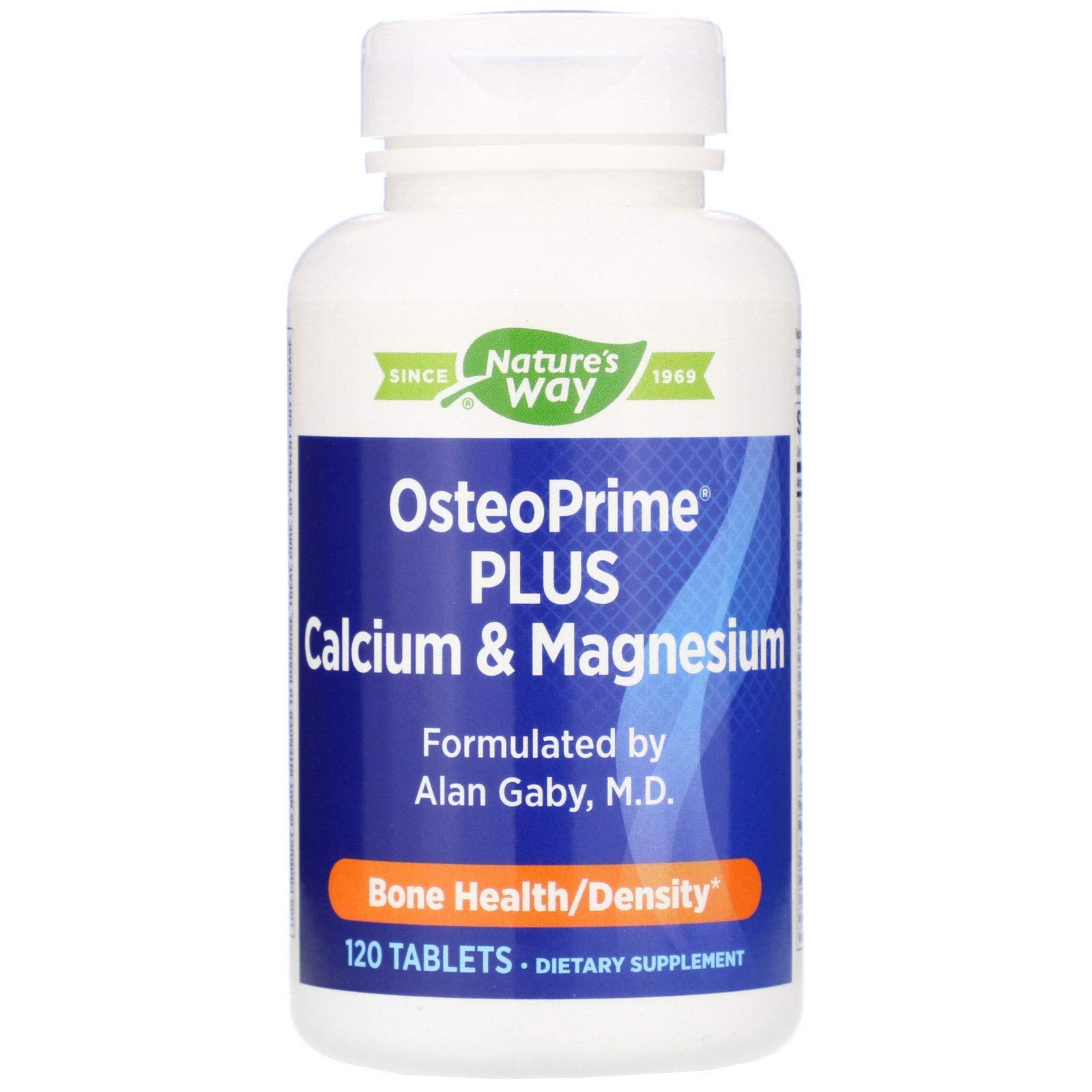 Nature's Way OsteoPrime Plus Calcium Supplement front view