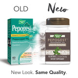 Nature's Way Pepogest Softgels side view showing enteric-coated capsules