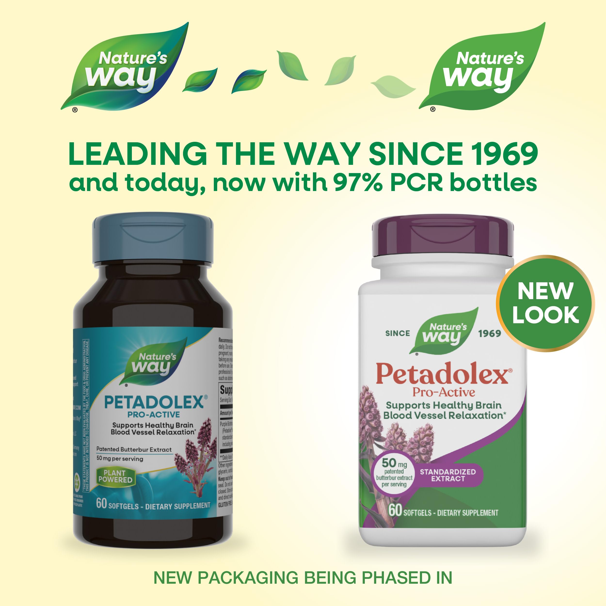 Nature's Way Petadolex Pro-Active capsules close-up