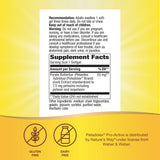Nature's Way Petadolex Pro-Active supplement displayed on a wooden table