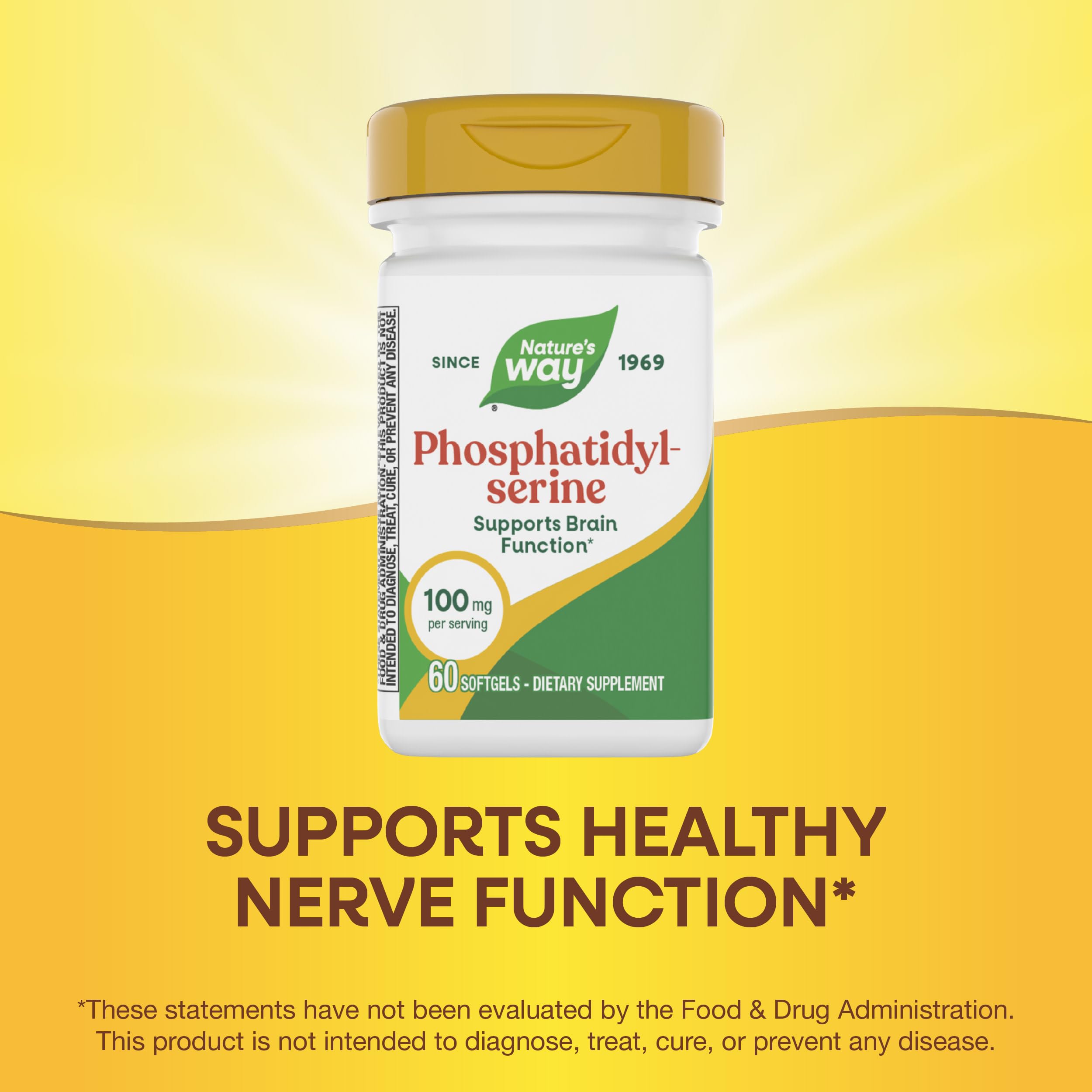 Nature's Way Phosphatidylserine supplement ingredients list
