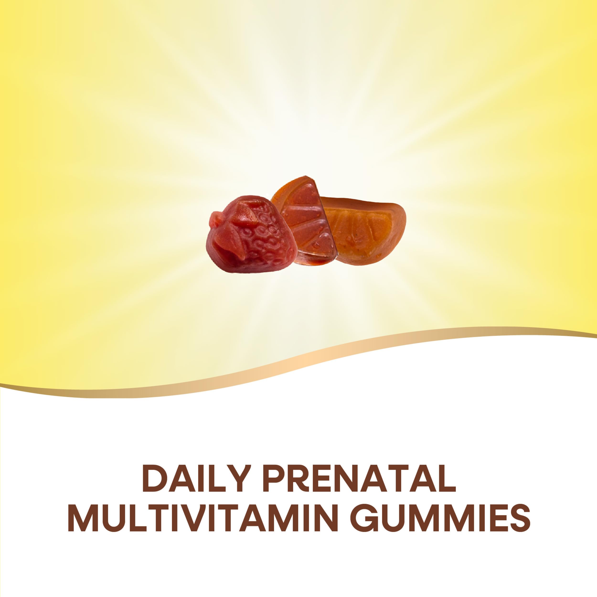 Nature's Way Prenatal Gummy Multivitamin gummies close-up