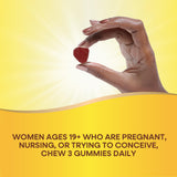 Nature's Way Prenatal Gummy Multivitamin side view with label