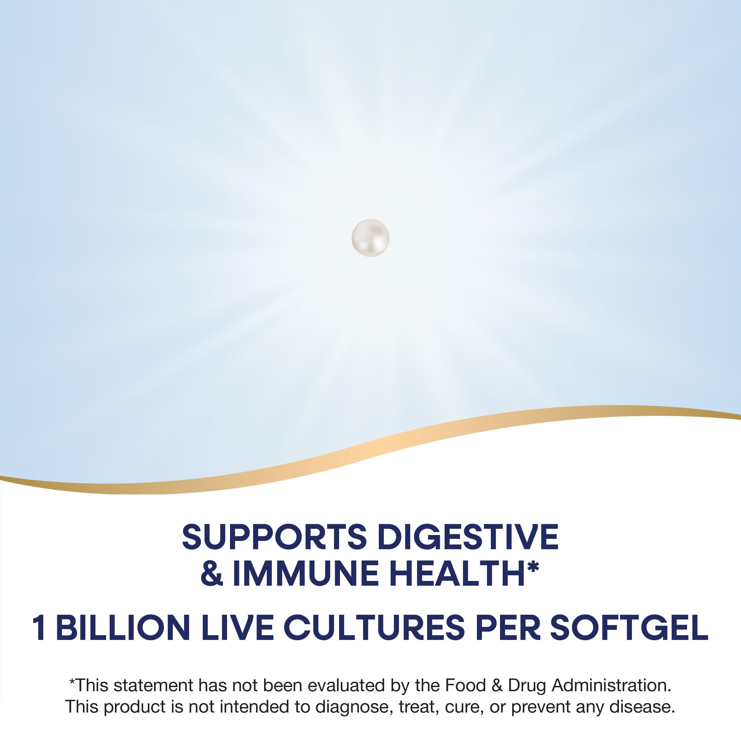 Nature's Way Primadolphilus Reuteri Probiotic Softgels side view