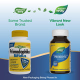 Nature's Way Primadophilius Bifidus Probiotic bottle side view