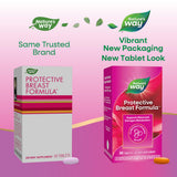 Nature's Way Protective Breast Formula side view showing tablets