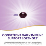 Nature's Way Sambucus Elderberry Lozenges lifestyle image with lozenges on table