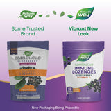 Nature's Way Sambucus Elderberry Lozenges lozenge close-up