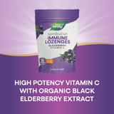 Nature's Way Sambucus Elderberry Lozenges packaging back view