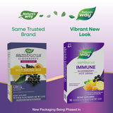 Nature's Way Sambucus Hot Drink Mix 50g back view with ingredient list