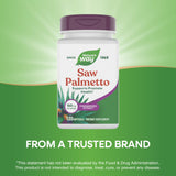 Nature's Way Saw Palmetto softgels ingredients list