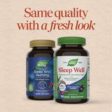 Nature's Way Sleep Well Gummies back view showing ingredients