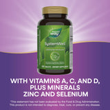 Nature's Way SystemWell Ultimate daily wellness Formula Tablets back view