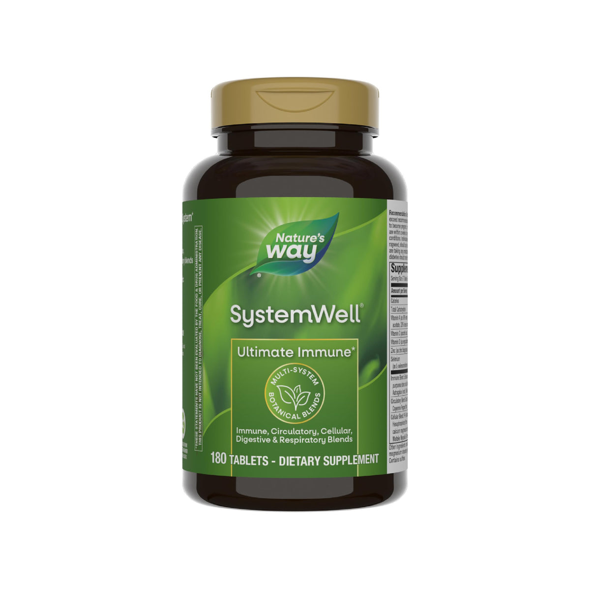Nature's Way SystemWell Ultimate daily wellness Formula Tablets front view