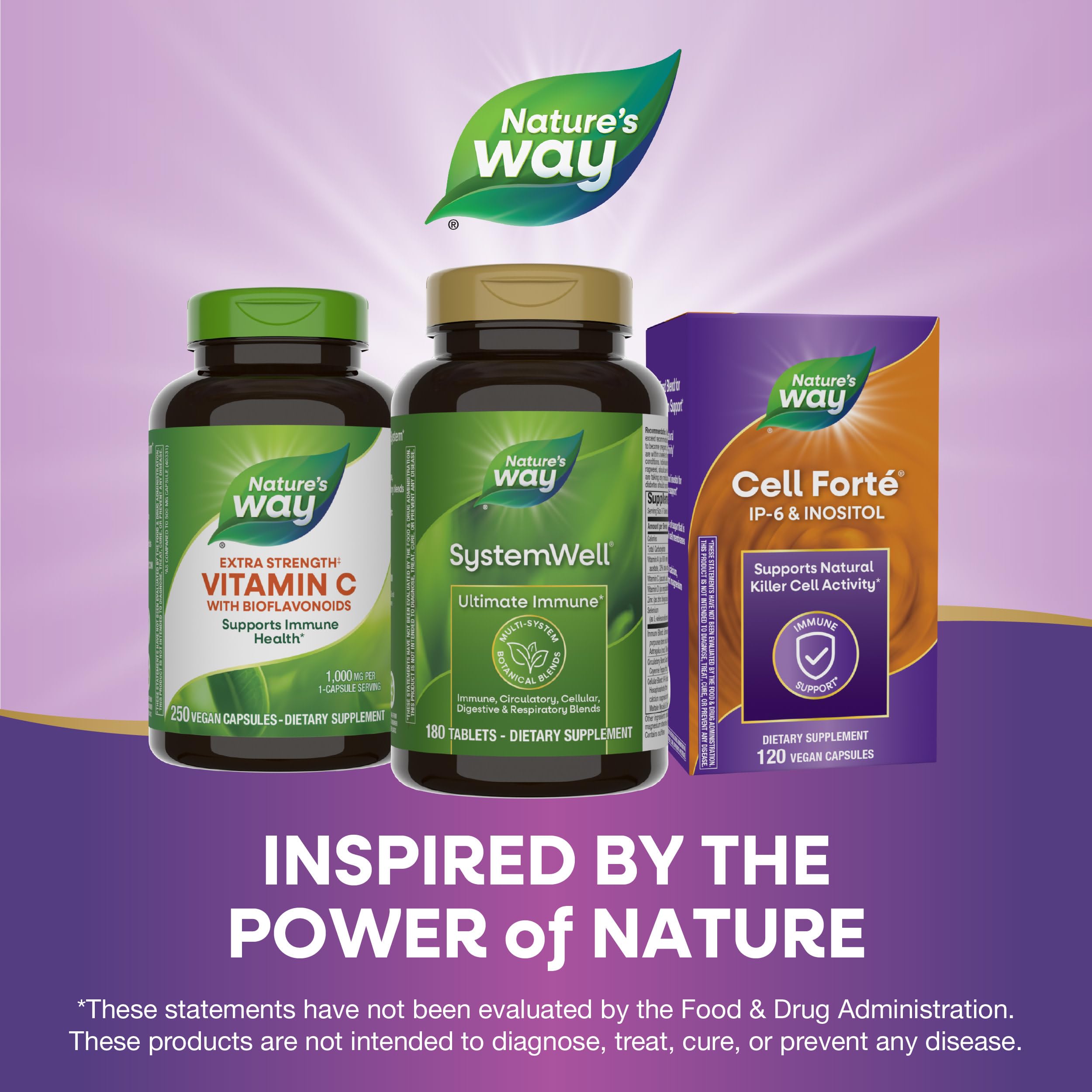 Nature's Way SystemWell Ultimate daily wellness Formula Tablets with fresh herbs